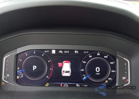 2023 Volkswagen Atlas Cross Sport 3.6L V6 Sel/3.6L V6 Sel R-Line Black from USA, damaged, VIN 1V2SE2CA1PC200712